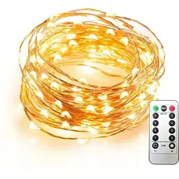Гірлянда нитка з USB та пультом управління, довжина 10 м
