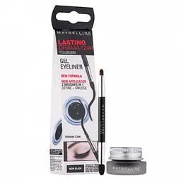 Гелева підводка для повік Maybelline New York Lasting Drama, тон чорний, 4,5 г (B1855760) - мініатюра 4