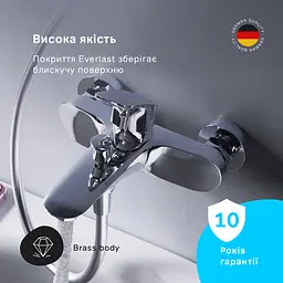 Змішувач для ванни AM.PM Like F8010000 - мініатюра 5