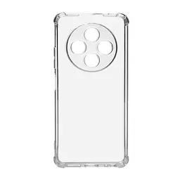 Прозрачный чехол для TECNO Spark 30 4G (KL6) с защитой камеры и усиленными бортами, тонкий, силиконовый, бесцветный, ударопрочный, противоударный бампер с закрытой камерой, ArmorStandart (ARM81360)