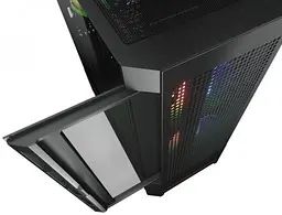 Корпус Cougar Airface RGB Black без БЖ ATX / Micro ATX / Mini ITX USB 3.0 x2 USB 2.0 x1 RGB підсвічування 2x140 ARGB 1x120 ARGB загартоване скло 230x491x386 мм - мініатюра 3