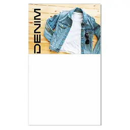 Блокнот на магніті Denim "Джинс" Kt30072107, 30 аркушів