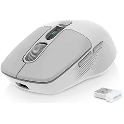 Мишка REAL-EL RM-480W Wireless/Bluetooth White (EL123200050)