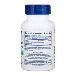 Вітамін Life Extension Високоактивний оптимізований фолат, High Potency Optimized F (LEX-19133) - мініатюра 2