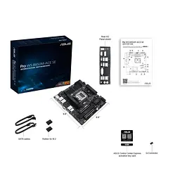 ASUS Материнська плата ASUS PRO WS B850M-ACE SE sAM5 B850 4xDDR5 M.2 HDMI DP D-Sub USB Type-C mATX - мініатюра 8