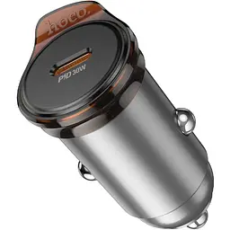 АЗП Hoco NZ16 Rigorous PD30W (1USB-C) Metal grey - мініатюра 6