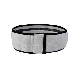 Тканева гумка для фітнесу та спорту PowerPlay 4111 Hip Band S Heavy Сіра (d_64cm) (PP_4111_Grey_S) - мініатюра 6