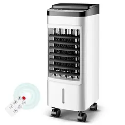 Охолоджувач повітря Germatic SK-001J з пультом та автообігом 120W ємність 5.5л (Білий) - мініатюра 2