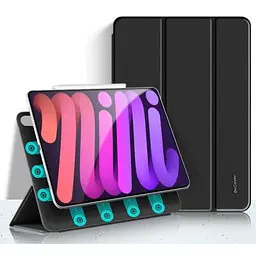 Чохол до планшета BeCover Magnetic Apple iPad mini 6 2021 Black (706836) - мініатюра 3