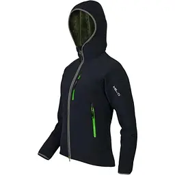 Куртка Milo Kools Lady Black/Green S (1053-KOOLBGN11S)