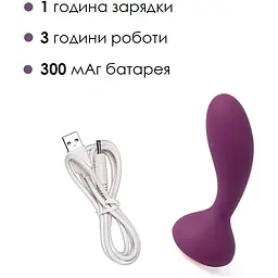 Масажер простати Svakom Julie Violet - мініатюра 5