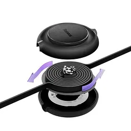 Кабель тройной Baseus Bright Mirror 2 USB to M + L + C 3.5A 1.1m 3-in-1 (CAMJ010201) - мініатюра 5