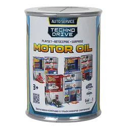 Ігровий набір Techno Drive Motor Oil - Автосервіс з мінімоделлю Зміни Колір (в асортименті) (SK-112YKS)