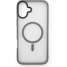 Чохол-накладка BeCover Metal Buttons Case (MagSafe) для Apple iPhone 16 Plus Gray (712095) - мініатюра 5