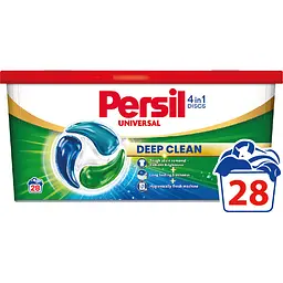 Диски для прання Persil Universal 4 in 1 Discs Deep Clean 28 шт.