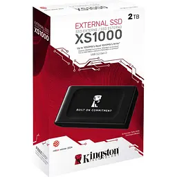 Зовнішній SSD накопичувач Kingston XS1000 BoC 2TB Black (SXS1000/2000GA) [138591] - мініатюра 3