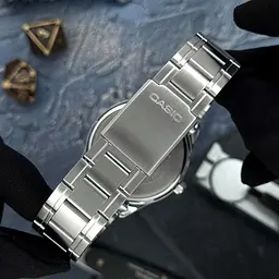 Чоловічий годинник Casio MTP-V005D-2B5 Сріблястий ( AT1141-0040 ) - мініатюра 6