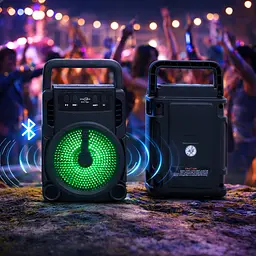 Бездротова портативна колонка GTS-1360 Dual 3" - мініатюра 3