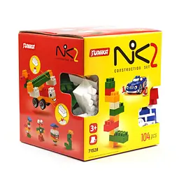 Конструктор дитячий NIK-2 71528, 104 великих деталей