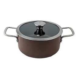 Каструля антипригарна V NATURE з кришкою 20 см 2.7 л VITRINOR - мініатюра 3