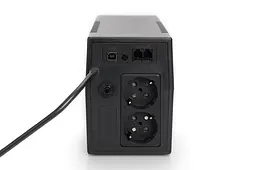 Джерело безперебійного живлення Assmann UPS LINE-INTERACTIVE 600VA 360W DN-170063 Black - мініатюра 3