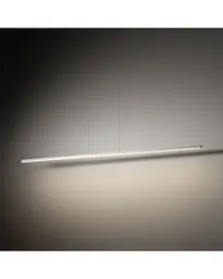 Підвісний світильник, люстра Nowodvorski 11581 Bar LED M 1x32W 3000K 2000Lm IP20 Білий - мініатюра 2