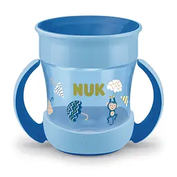 Поїльник Nuk Evolution Mini Magic, 160мл, синій з блакитним (3952385)