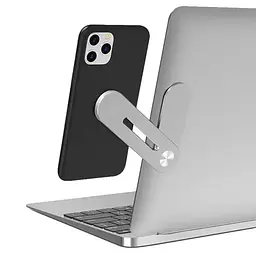 Магнітний металевий тримач для телефону до ноутбук Holder Multi-function 12 × 3 × 0,3 см на бічну панель - мініатюра 4