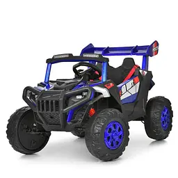 Дитячий електричний джип Bambi Racer 12V одномісний до 30 кг Синій (DE-169-E-944)