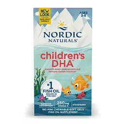 Омега-3 риб'ячий жир Nordic Naturals Children's DHA для серця, мозку та зору 180 mini softgels