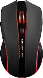 Мишка Modecom MC-WRM1, бездротова, зарядка, 3кн., 1600dpi, чорна - мініатюра 2