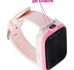 Дитячий смарт-годинник AmiGo GO006 GPS 4G WIFI [Pink] [59326] - мініатюра 4