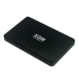 Зовнішня кишеня XON MemoryCase для 2.5" SATA HDD/SSD USB 3.1 Type-C Чорна (XHC2C13S21PB 6617)