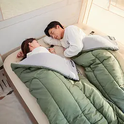 Спальник Naturehike L150 (NH20MSD05) +13°C - правий - 190см - темно-зелений - мініатюра 2