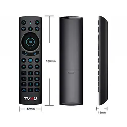 Пульт управління TV4U G20BTS Plus (G20s PRO Plus) 2.4G+Bluetooth з гіроскопом і мікрофоном - мініатюра 5