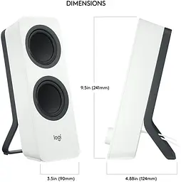 Акустика Logitech Z207 Bluetooth White (L980-001292) (6601940) - мініатюра 3