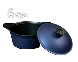 Каструля Casa Royal D-UKR 20400 "Gusto" 24см 4.5л Blue
