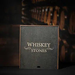 Подарунковий набір віскі Whiskey Stones №12 у дерев'яному пеналі - графин + склянки Bohemia Diamond - мініатюра 8