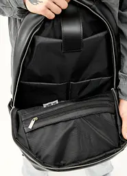 Чоловічий рюкзак Sambag ZARD DART чорний з хакі 44 х 31 х 15 см (25523119m) - мініатюра 7