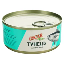 Тунець Oscar салатний в олії 140 г - мініатюра 2