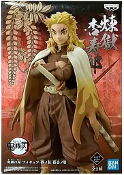 Фігурка Banpresto Кьоджуро Ренґоку Клинок розсікаючий демонів Kyoujurou Rengoku Sepia color 17 см DS KR 145 - мініатюра 4