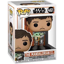Фігурка Funko Pop! Star Wars: Мандалорець з Грогу 9.6см (54525) [117808] - мініатюра 6