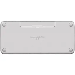Клавіатура Logitech K380s Pebble Keys 2 Bluetooth White (920-011852) [96064] - мініатюра 4