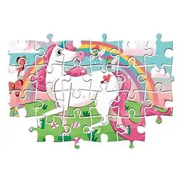 Пазл 2 в 1 Clementoni I Believe in Unicorns: 2 шт. по 20 елементів (24754) - мініатюра 4
