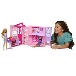 Портативний будиночок для ляльки Barbie Вихідні за містом (JMD27) - мініатюра 10