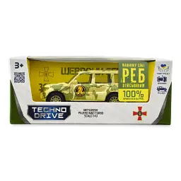 Автомодель серії Шеврони Героїв - Mitsubishi Pajero 4WD Turbo - 47 ОМБр - мініатюра 6