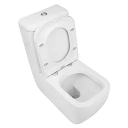 Унітаз-компакт Volle Orlando 13-35-342 з кришкою Soft Close Slim, Білий - мініатюра 5