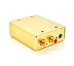 Активний конвертер з Coaxial/SPDIF в аналоговий RCA аудіосигнал VEGGIEG F101