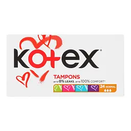 Тампони Kotex Normal 24 шт. (5029053534619)