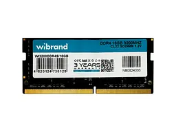 Пам'ять для ноутбуків Wibrand 16 GB SO-DIMM DDR4 3200 MHz (WI3200DDR4S/16GB)